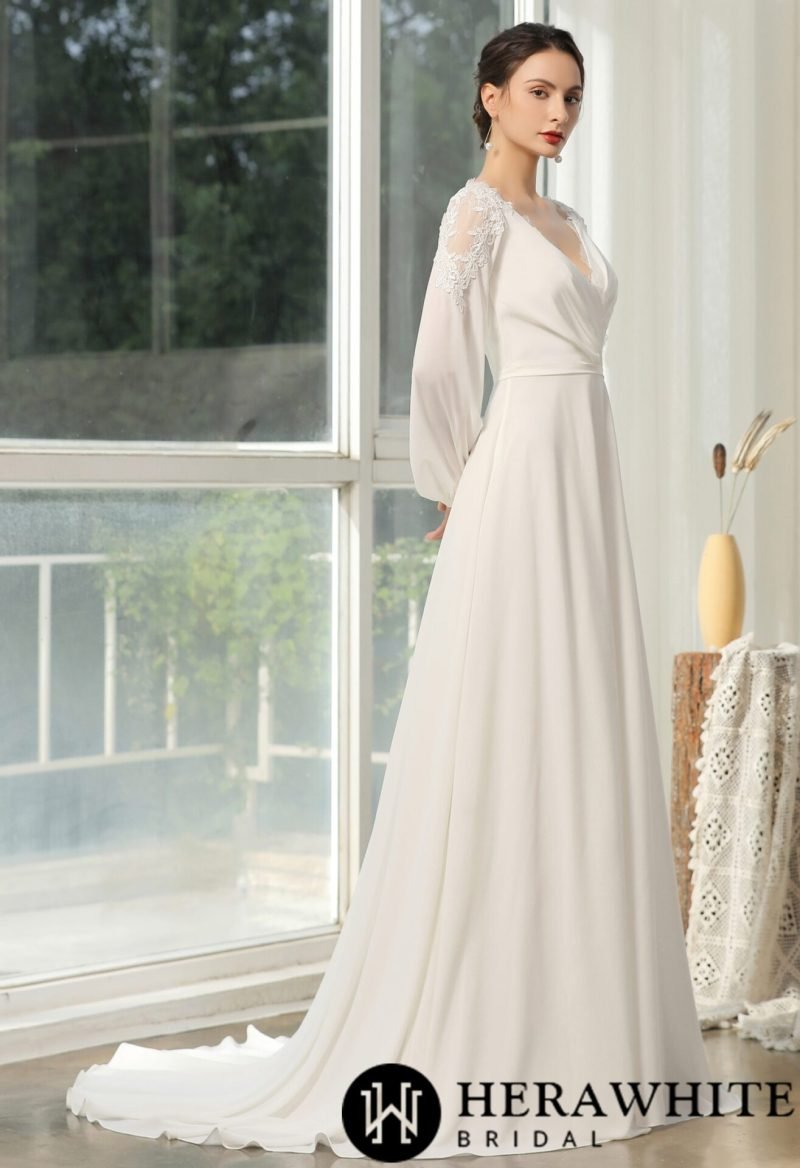 Robe De Mariée Rétro – Image 3