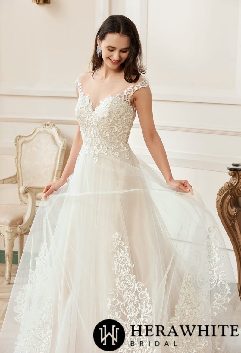 Robe de Mariée Motifs Arabesques – Image 4