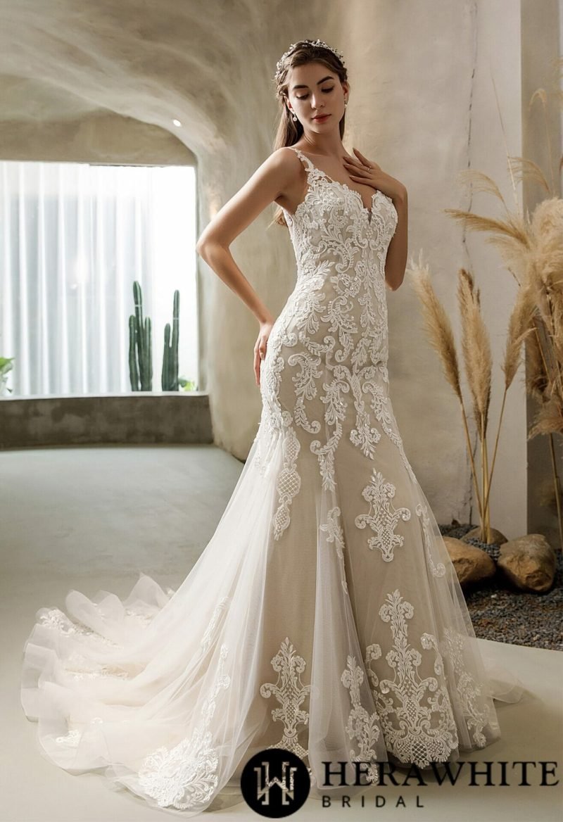 Robe de Mariée Sirène Princesse – Image 4