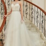 Robe De Mariée Princesse A Sequins