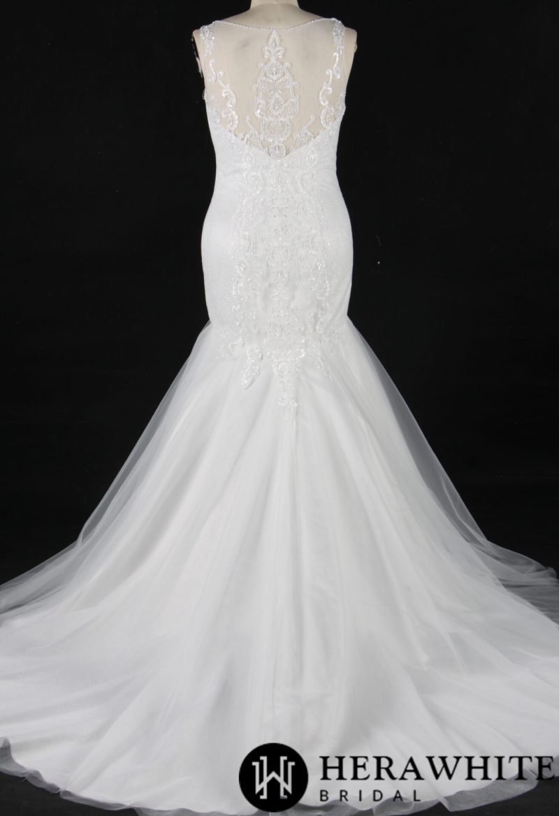 Robe De Sirène Formelle Avec Broderies – Image 5