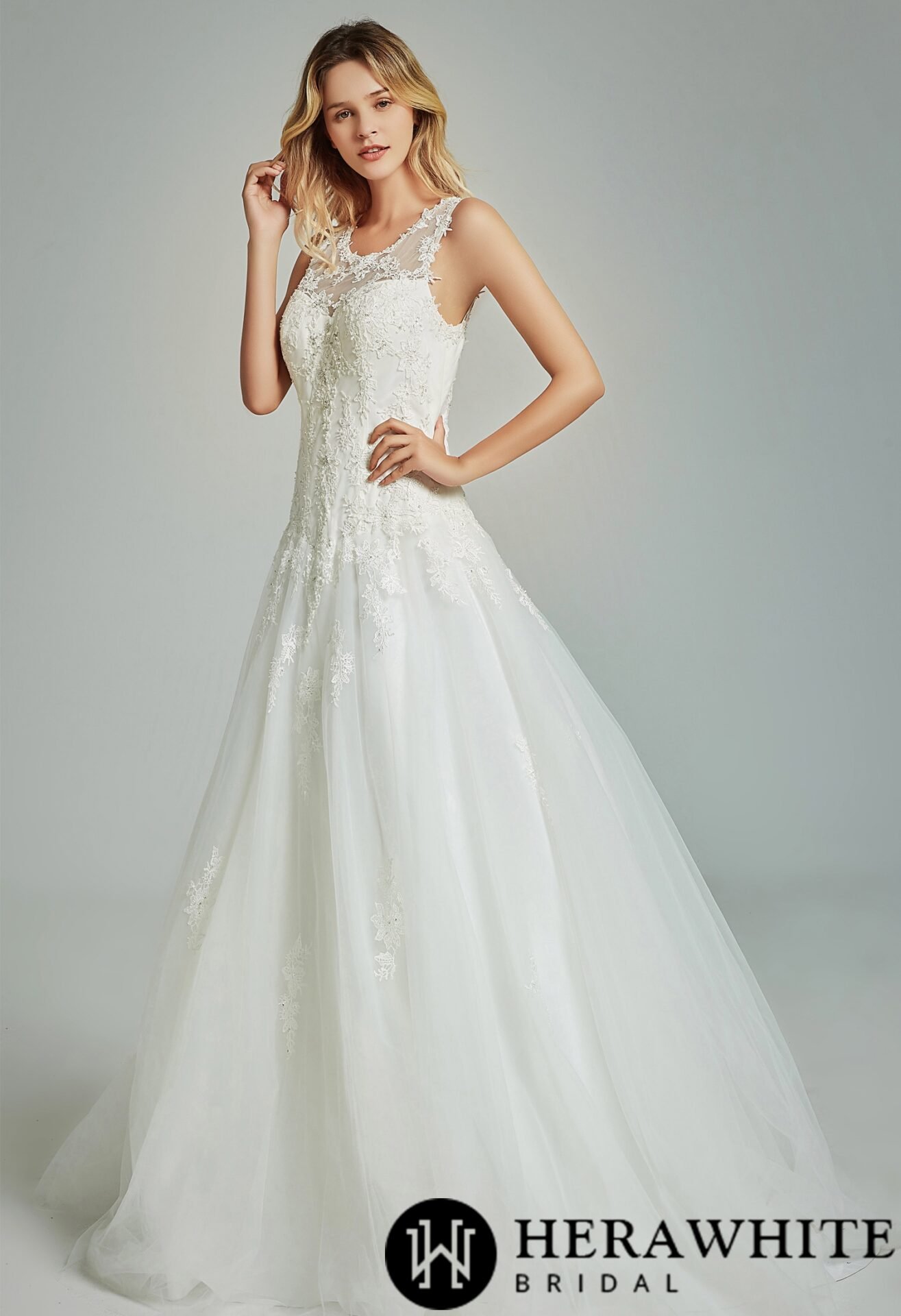 1d34790cb2 | Robes de Mariée | Comtesse Mariage Robe De Mariée Motifs Floraux – Image 3