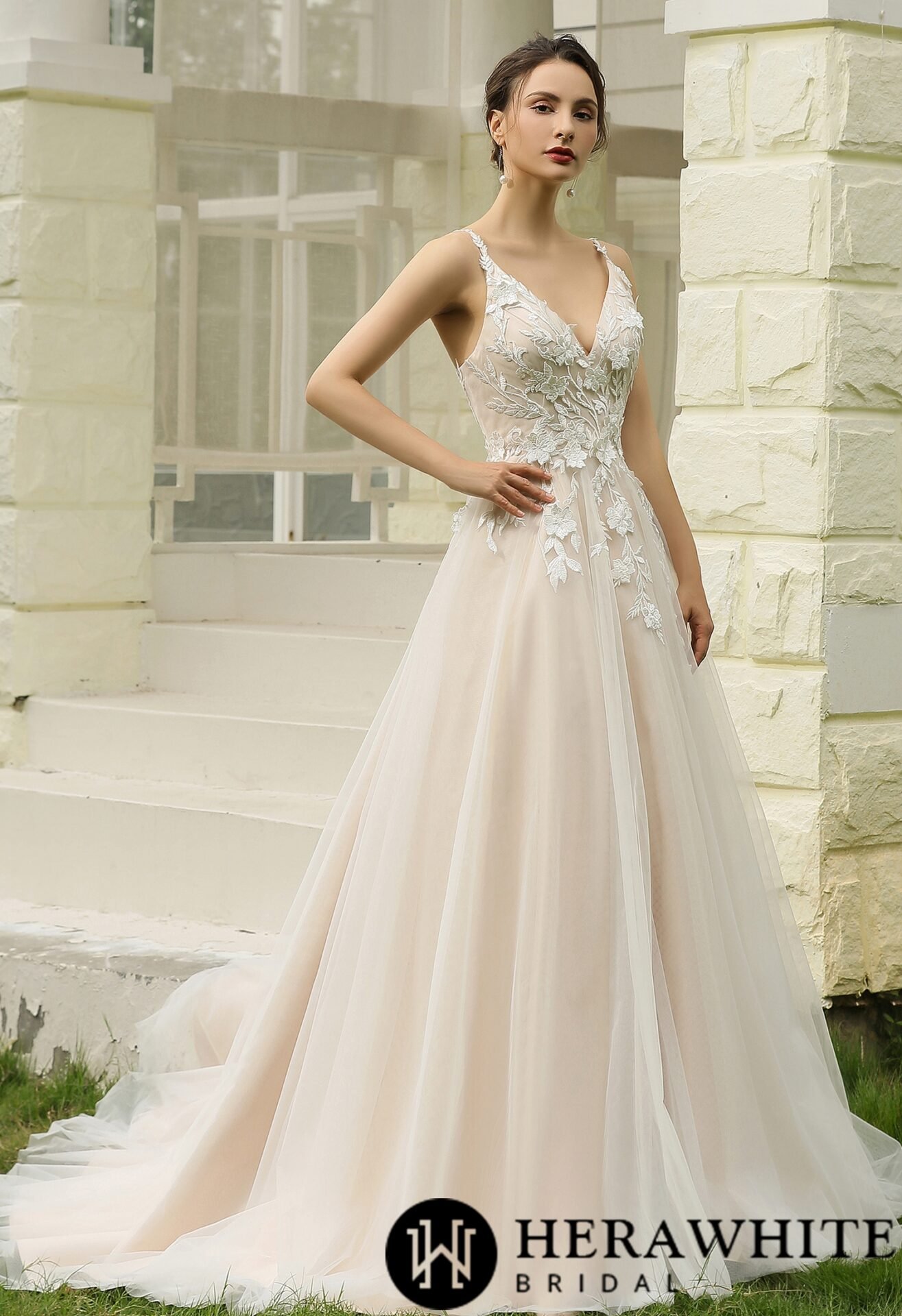 Robe de Mariée Simple Champêtre