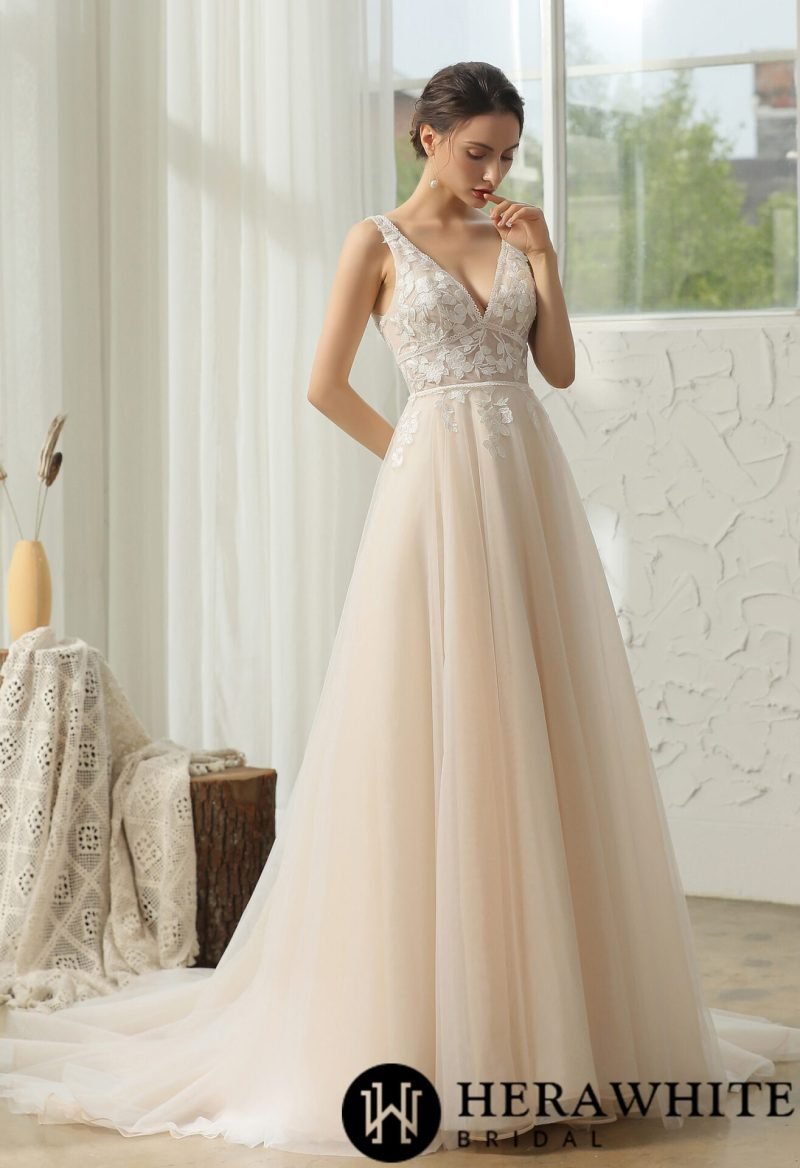 Robe De Mariée Dentelle Bohème – Image 3