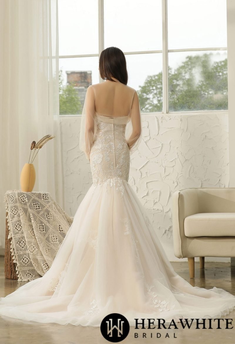 Robe de Mariée Sirène Bustier – Image 7