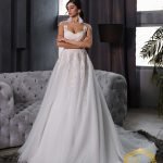 Robe De Mariée Princesse A Corset En Dentelle