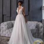 Robe De Mariée Dentelle Transparente Blanche