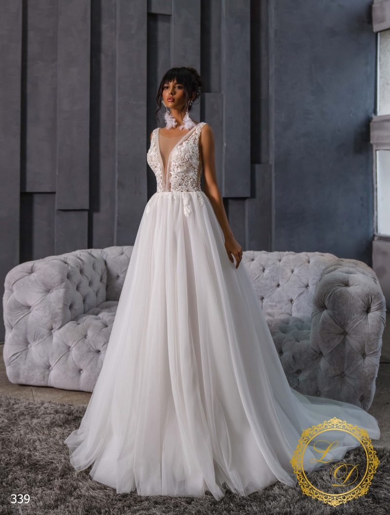 Robe De Mariée Dentelle Transparente Blanche