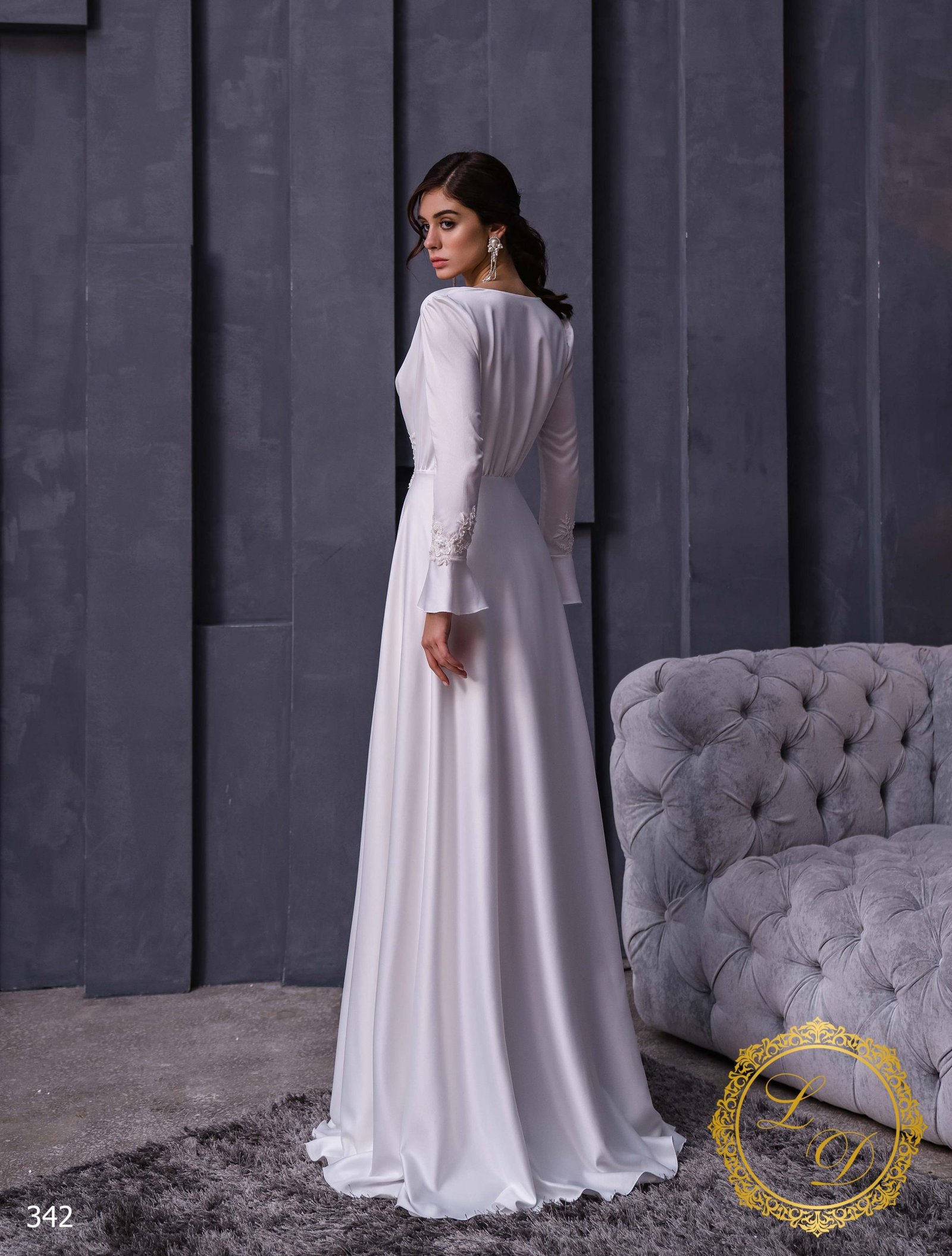 342 3 scaled | Robes de Mariée | Comtesse Mariage Robe Chic De Mariage – Image 3