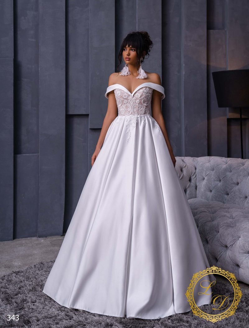 Robe De Mariée Epaule Dénudée