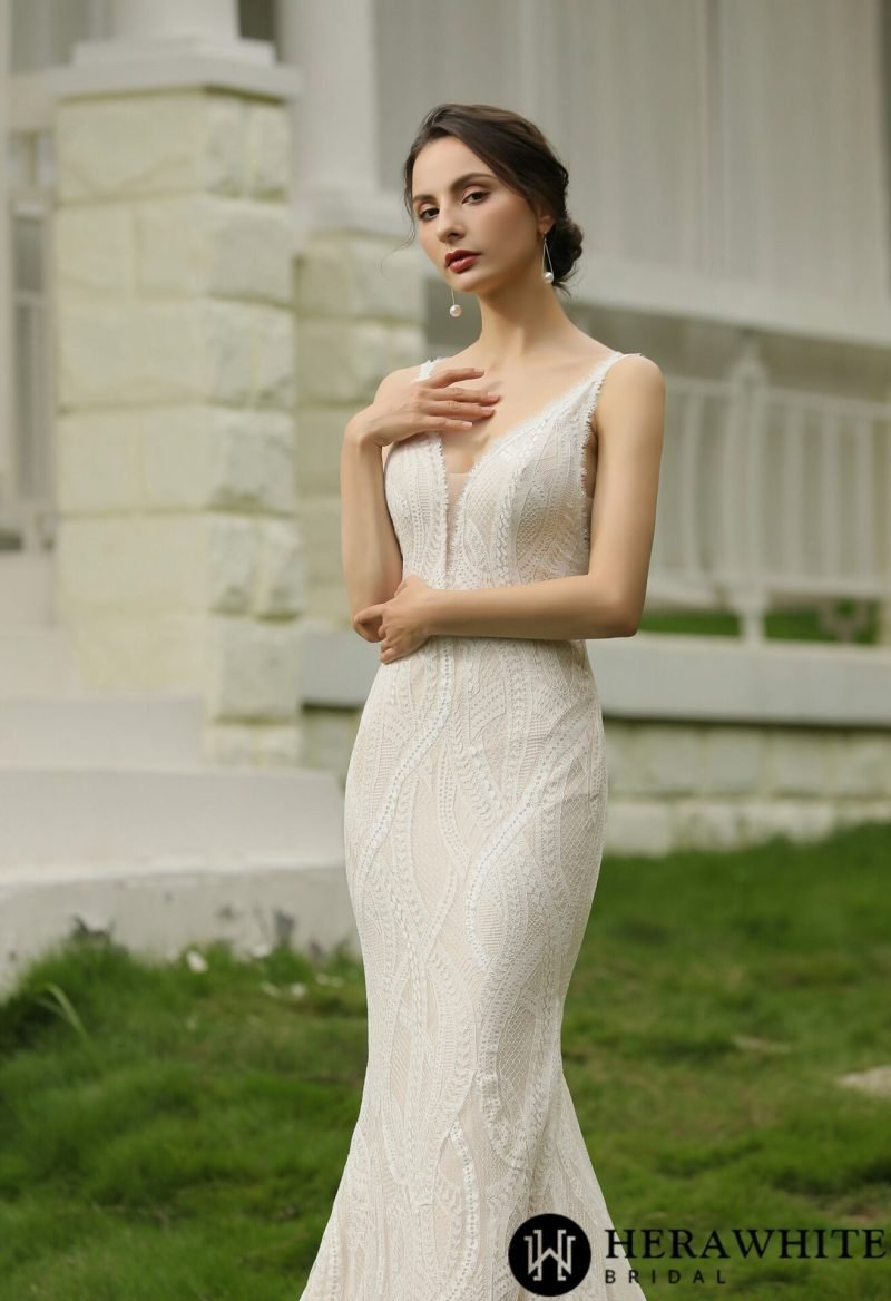 Robe de Mariée Sirène Champêtre – Image 5