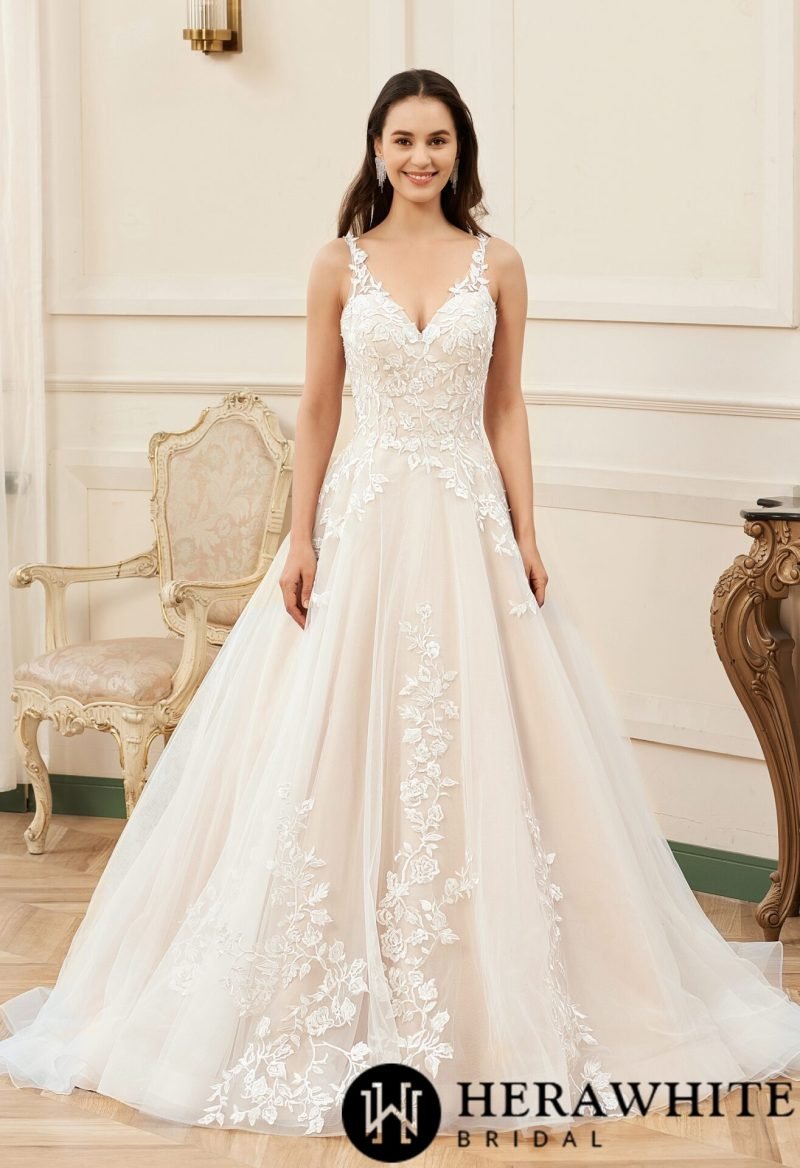 Robe de Mariée Florale – Image 2