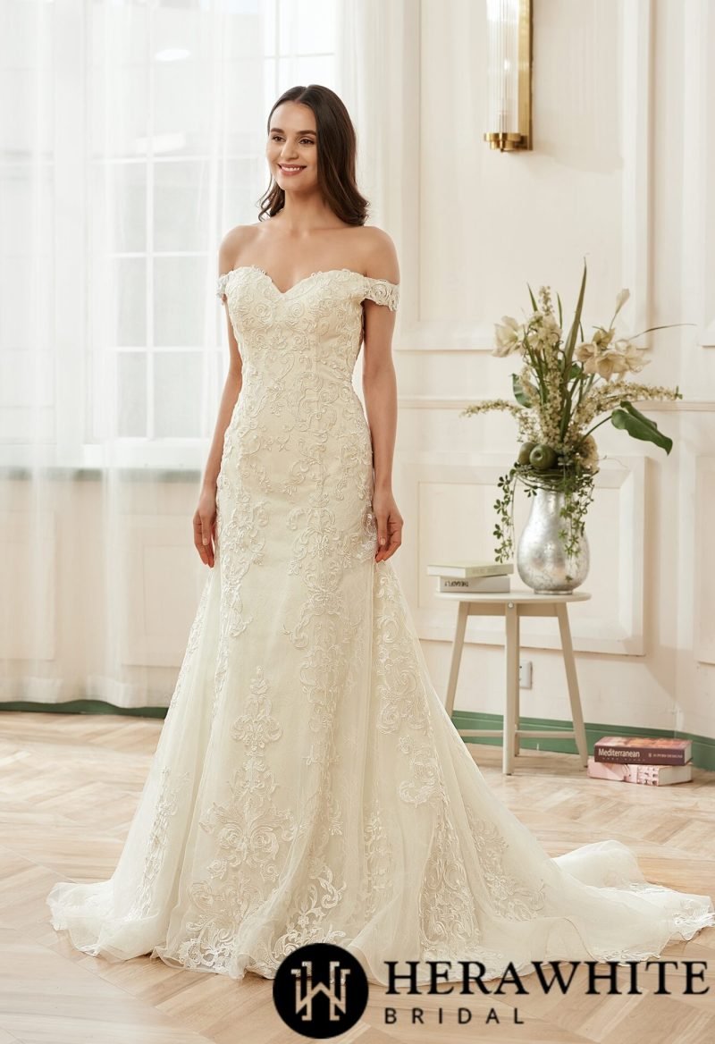 Robe de Mariée Brodée – Image 4