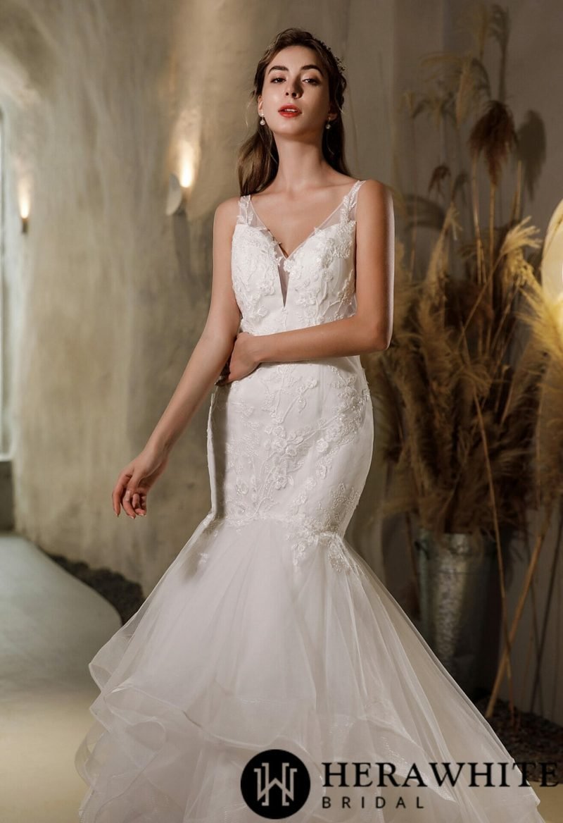 Robe de Mariée Sirène Princesse – Image 6