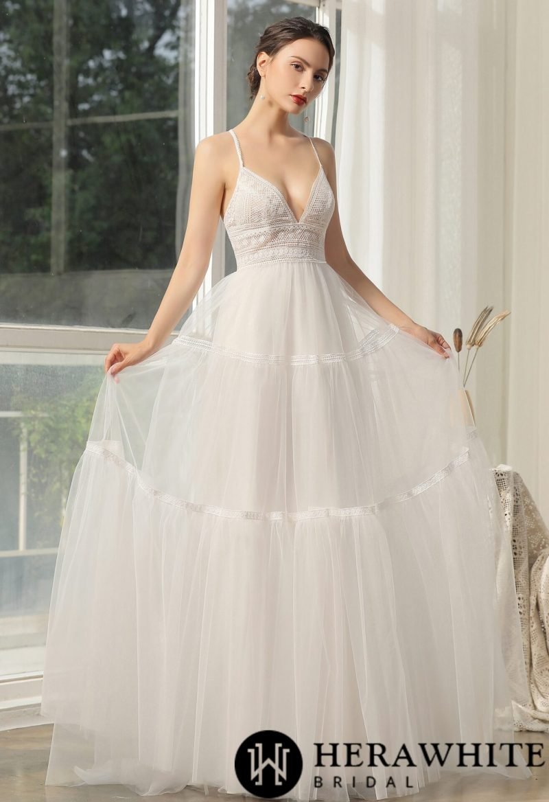 Robe De Mariée Romantique Bohème