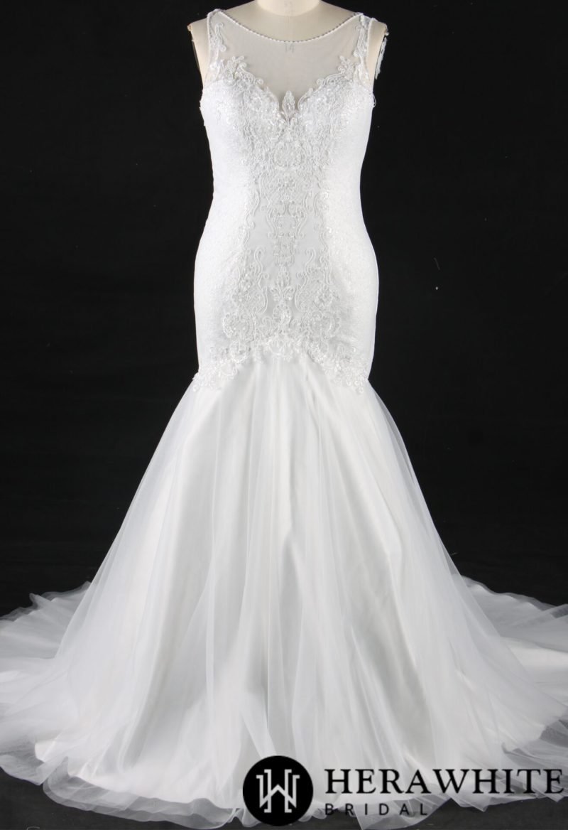 Robe De Sirène Formelle Avec Broderies – Image 4