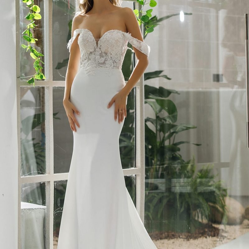 Robe De Mariée Fourreau Bustier