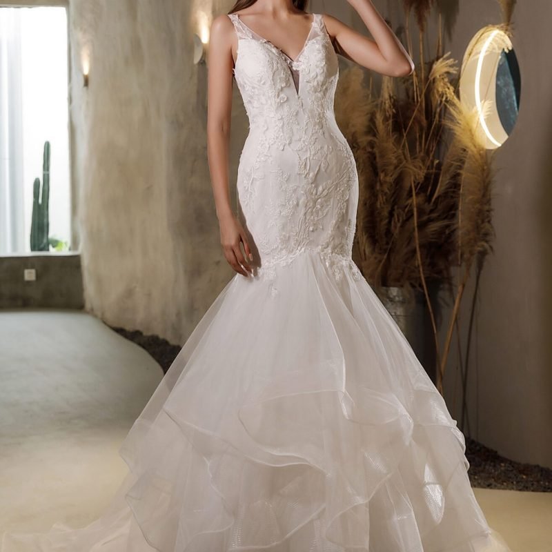 Robe de Mariée Sirène Princesse