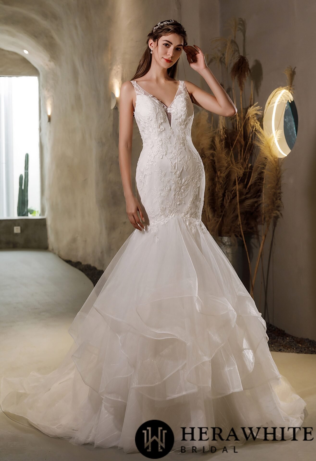 Robe de Mariée Sirène Princesse