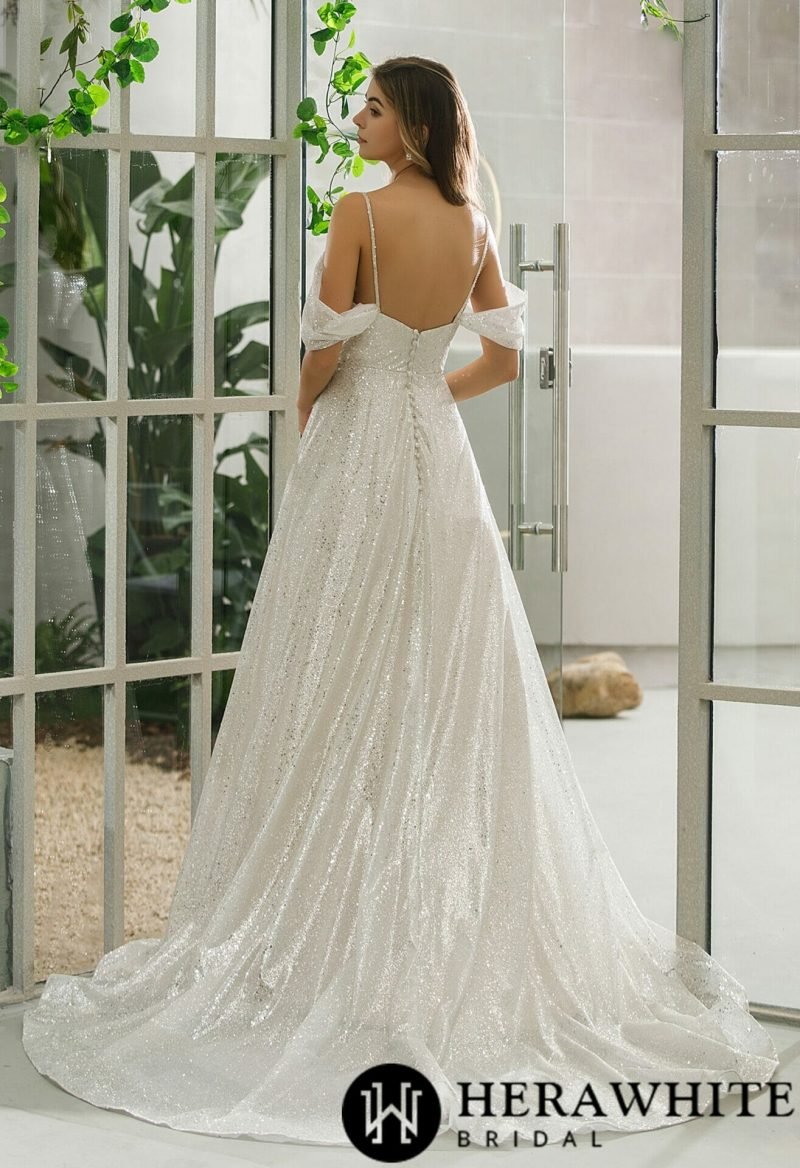 Robe De Mariée Scintillante – Image 5
