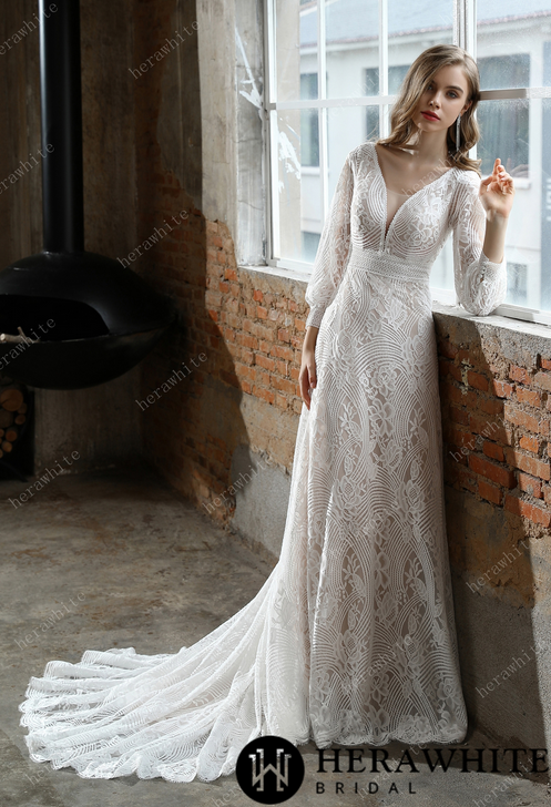 Robe De Mariée Dentelle Florale