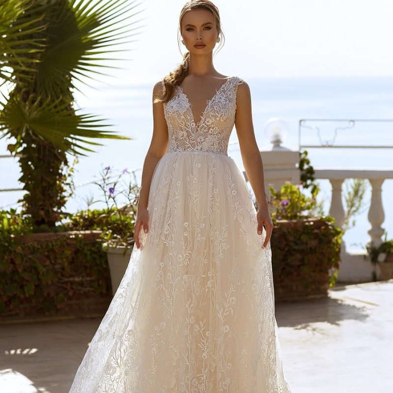 Robe De Mariée Bohème Dentelle Blanche