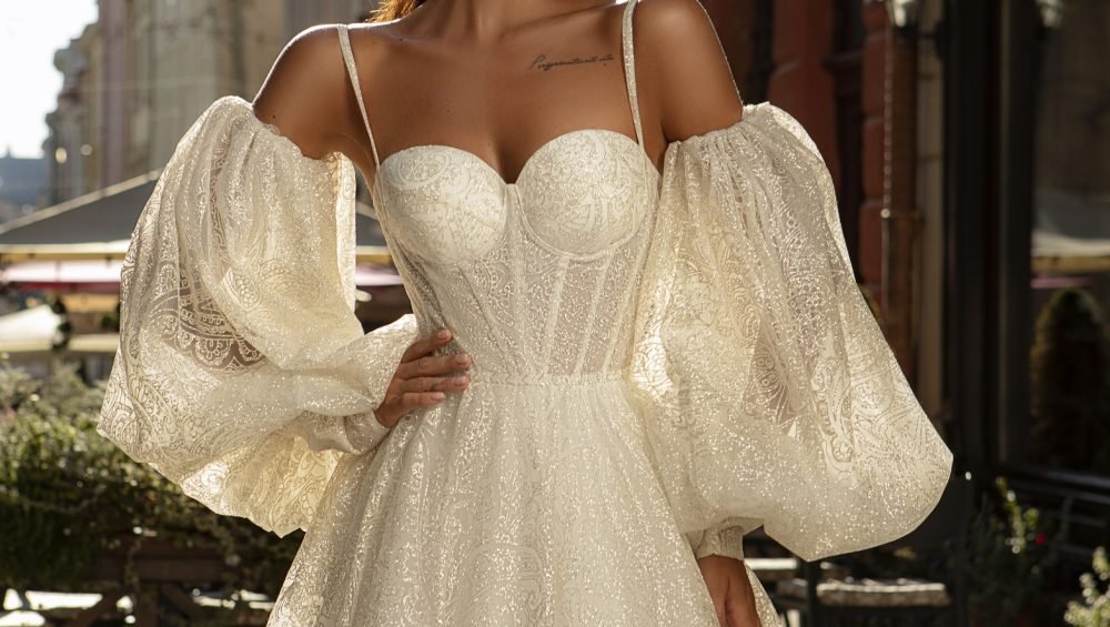 Robe De Mariee Princesse A Corset Scintillant zoom | Robes de Mariée | Comtesse Mariage
