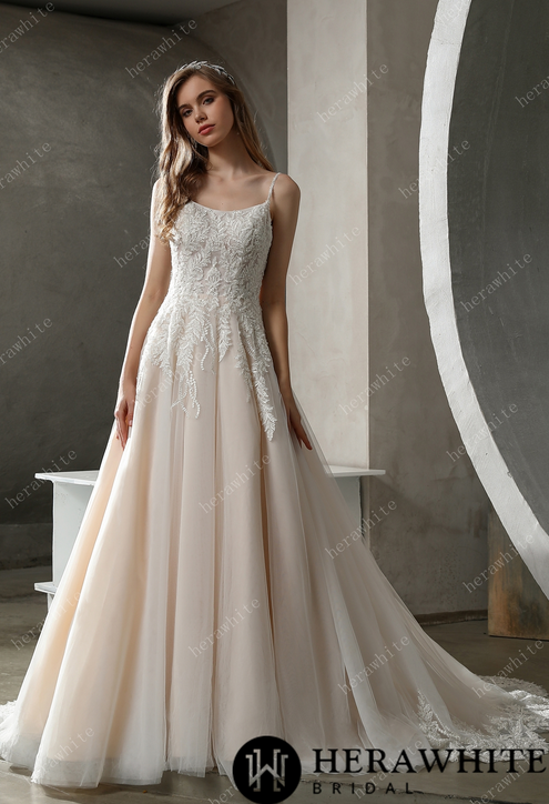 Robe De Mariée Princesse A Traîne En Dentelle