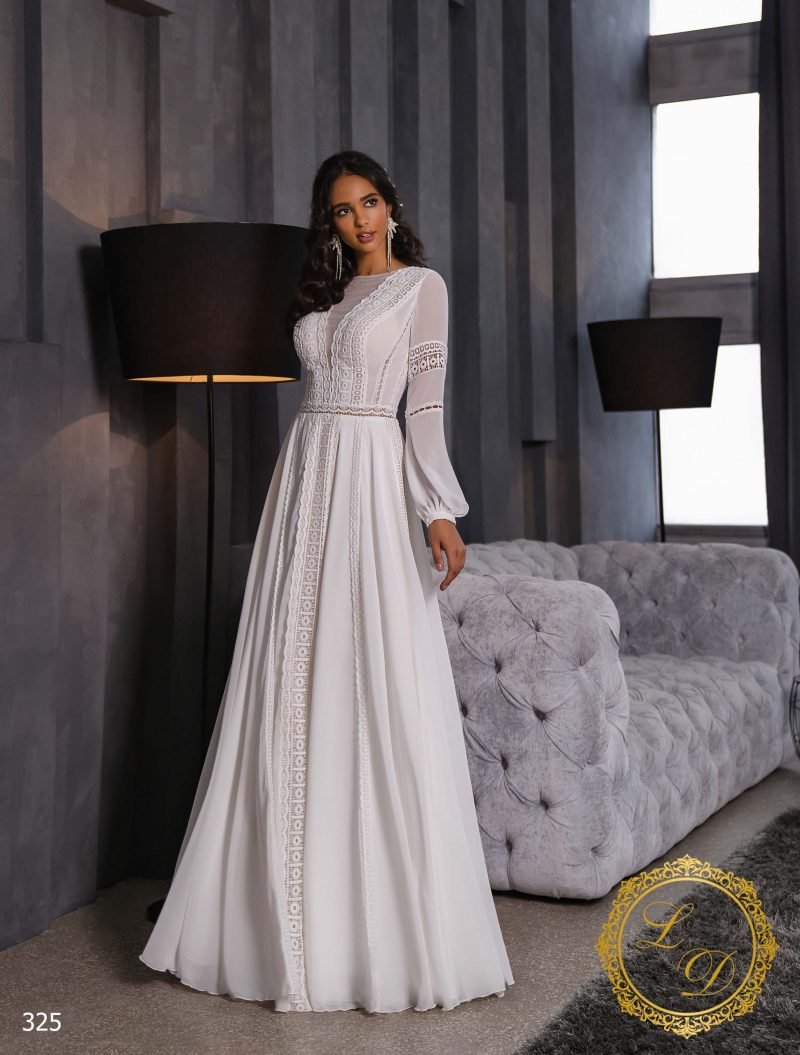 Robe De Mariée Simple Pour Mariage Civil