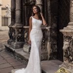 Robe De Mariée Sirène Blanc