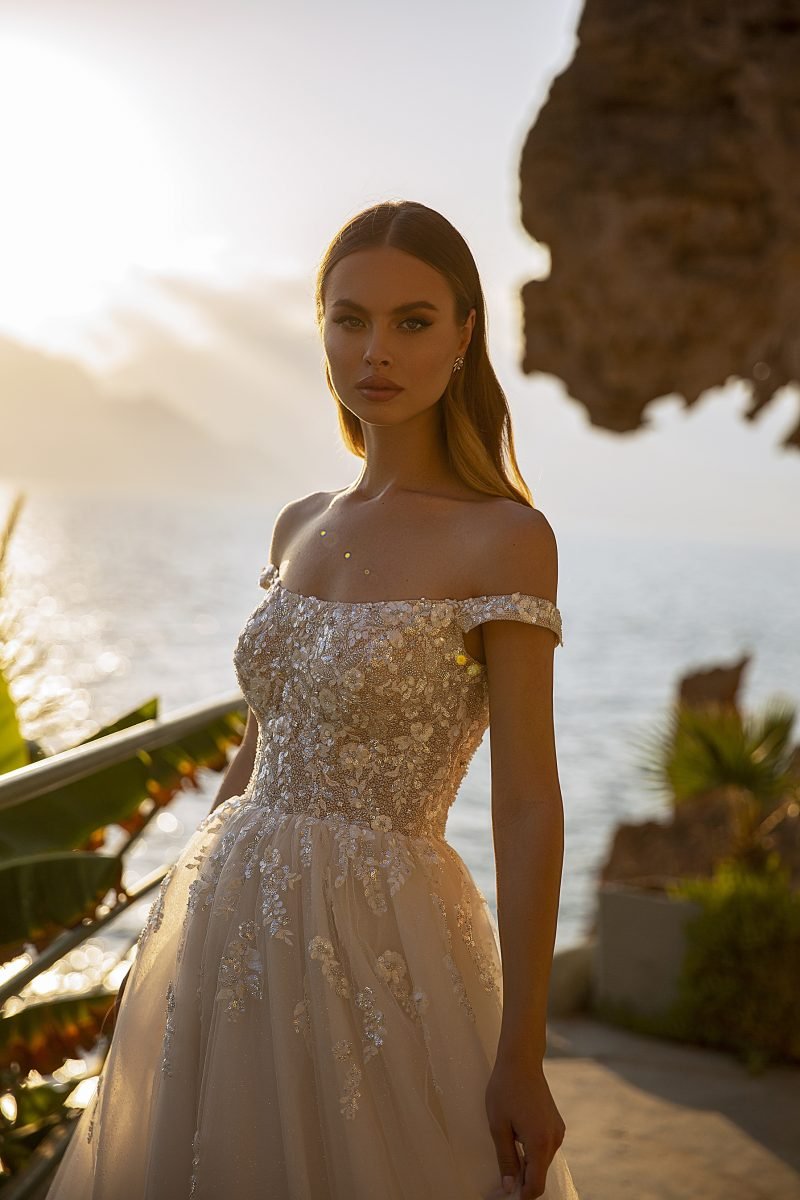 Robe De Mariage Princesse Blanche – Image 3