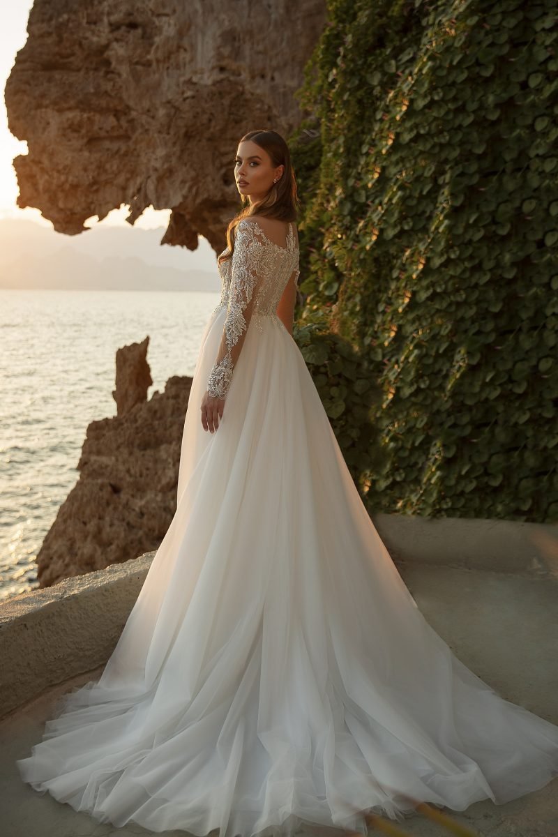 Robe De Mariée Noce Blanche – Image 2
