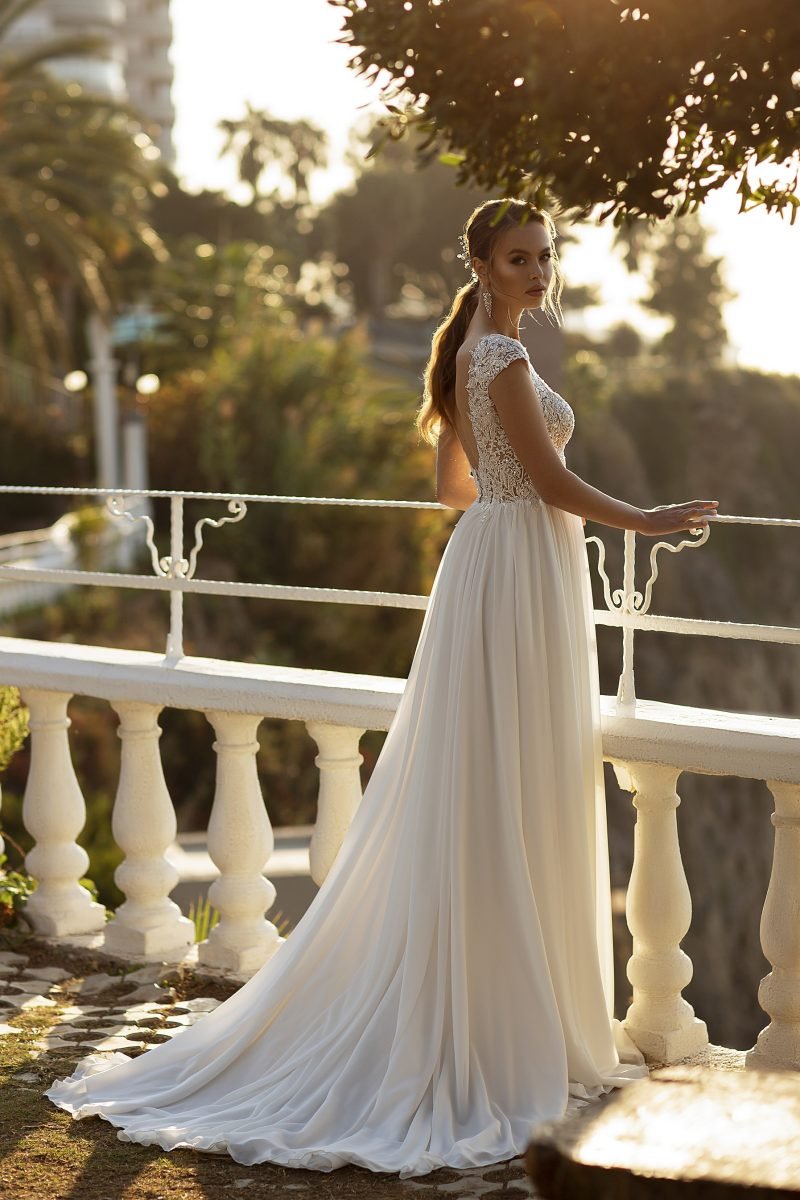 Robe De Mariée Champêtre Blanche – Image 2