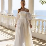 Robe De Mariée Fluide Blanche