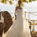 Robe De Mariée Princesse Scintillante Blanche