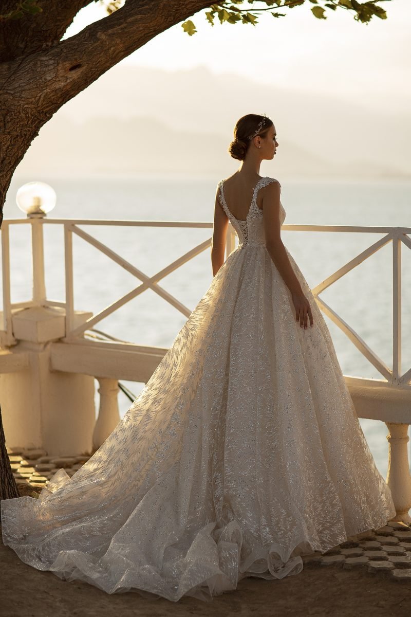 Robe De Mariée Princesse Scintillante – Image 2