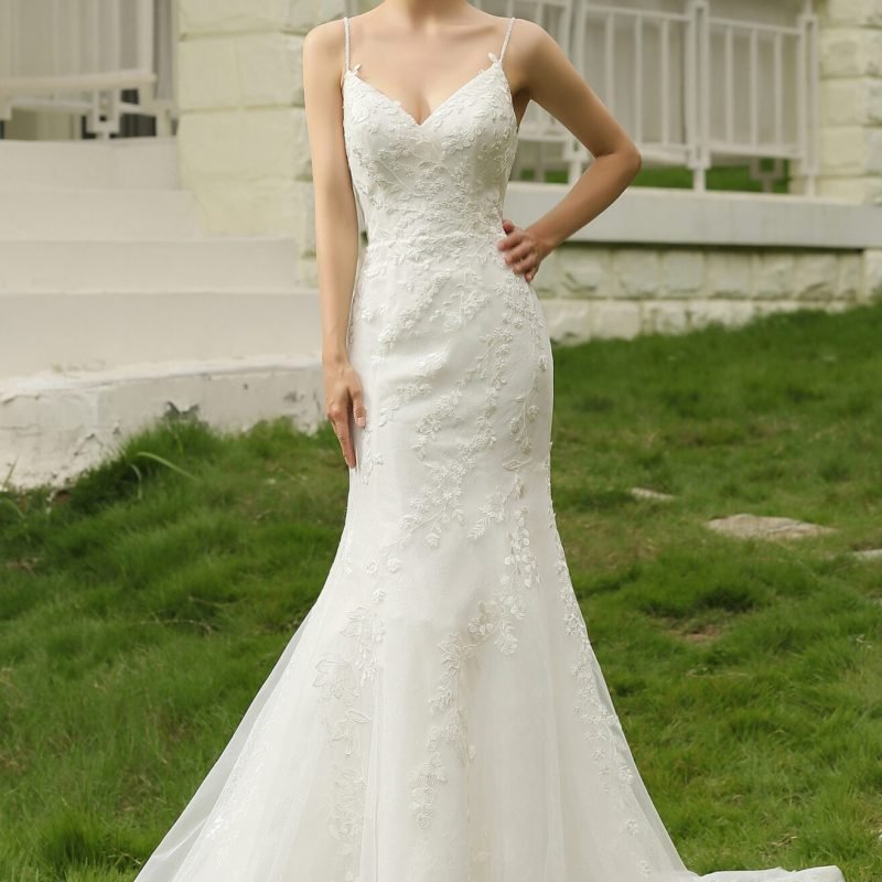 Robe de Mariée Sirène Dentelle