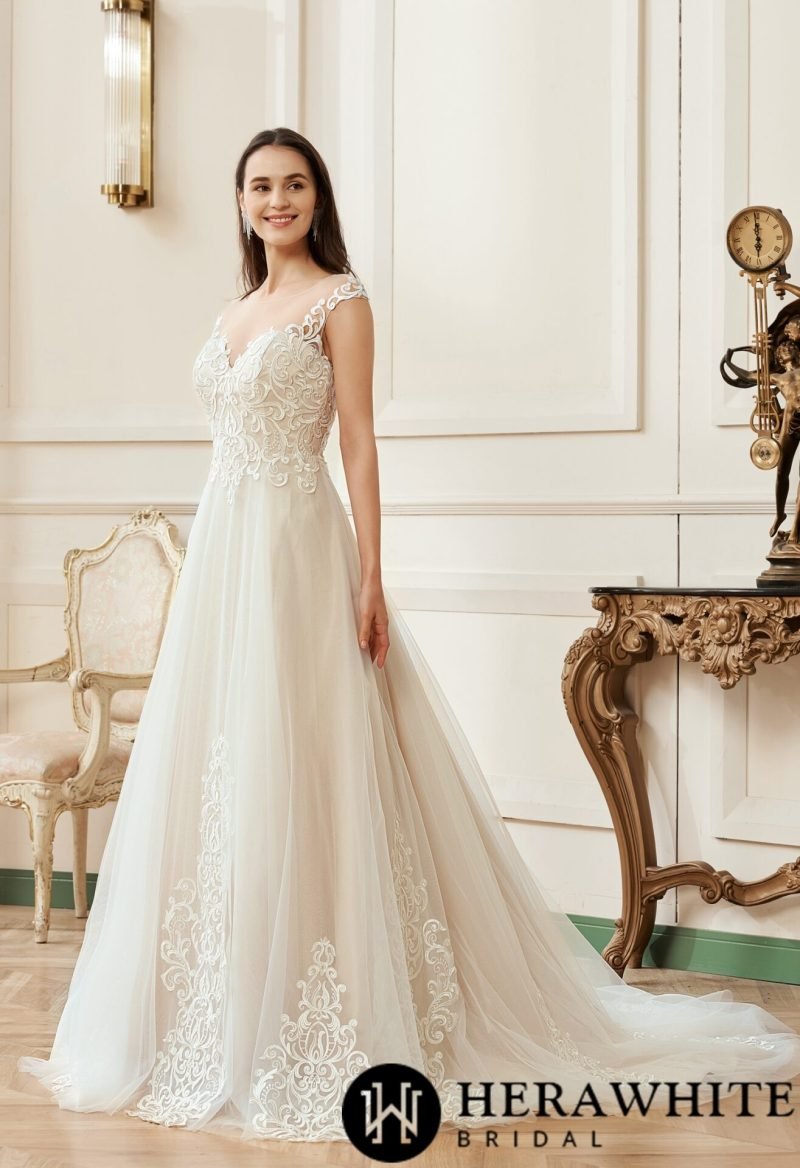 Robe de Mariée Motifs Arabesques – Image 3