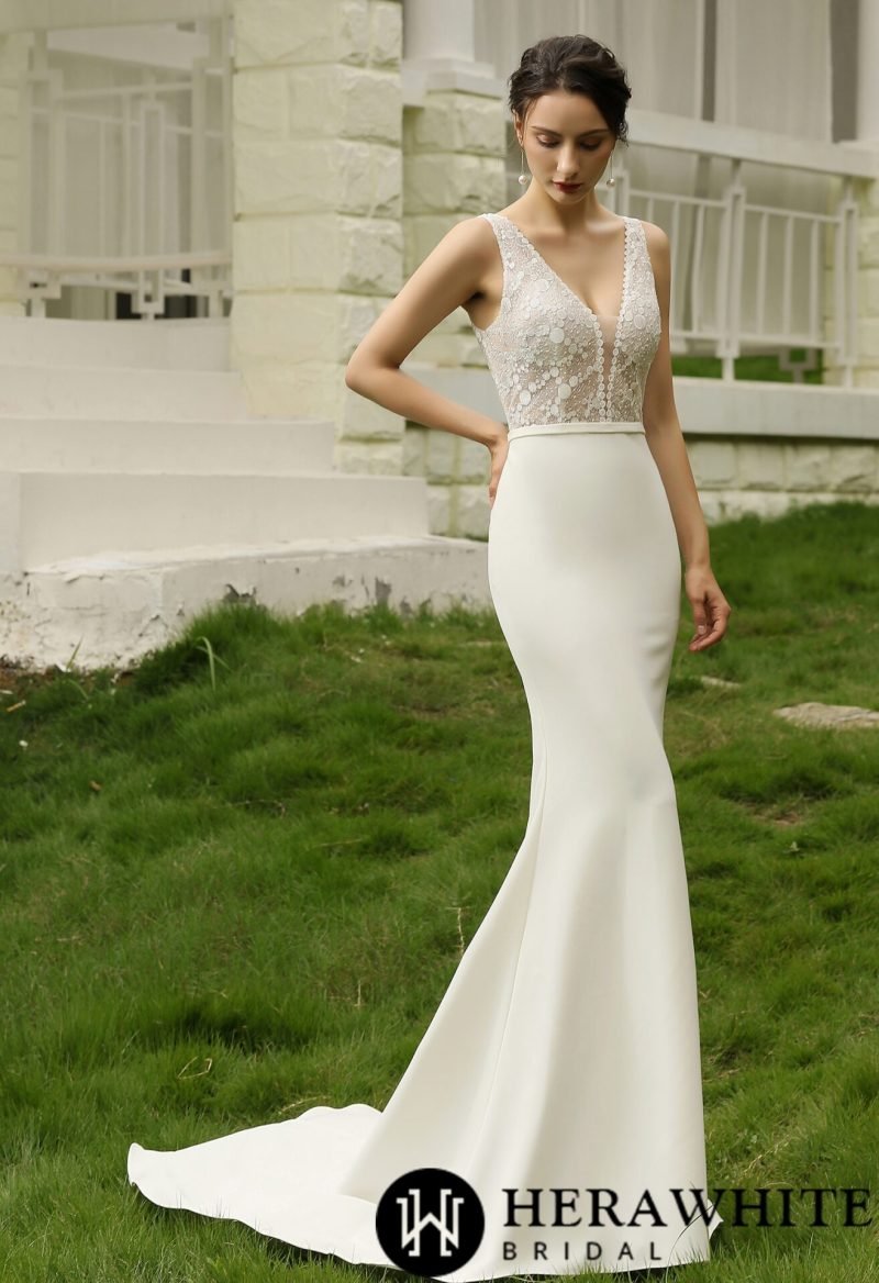 Robe de Mariée Sirène Chic