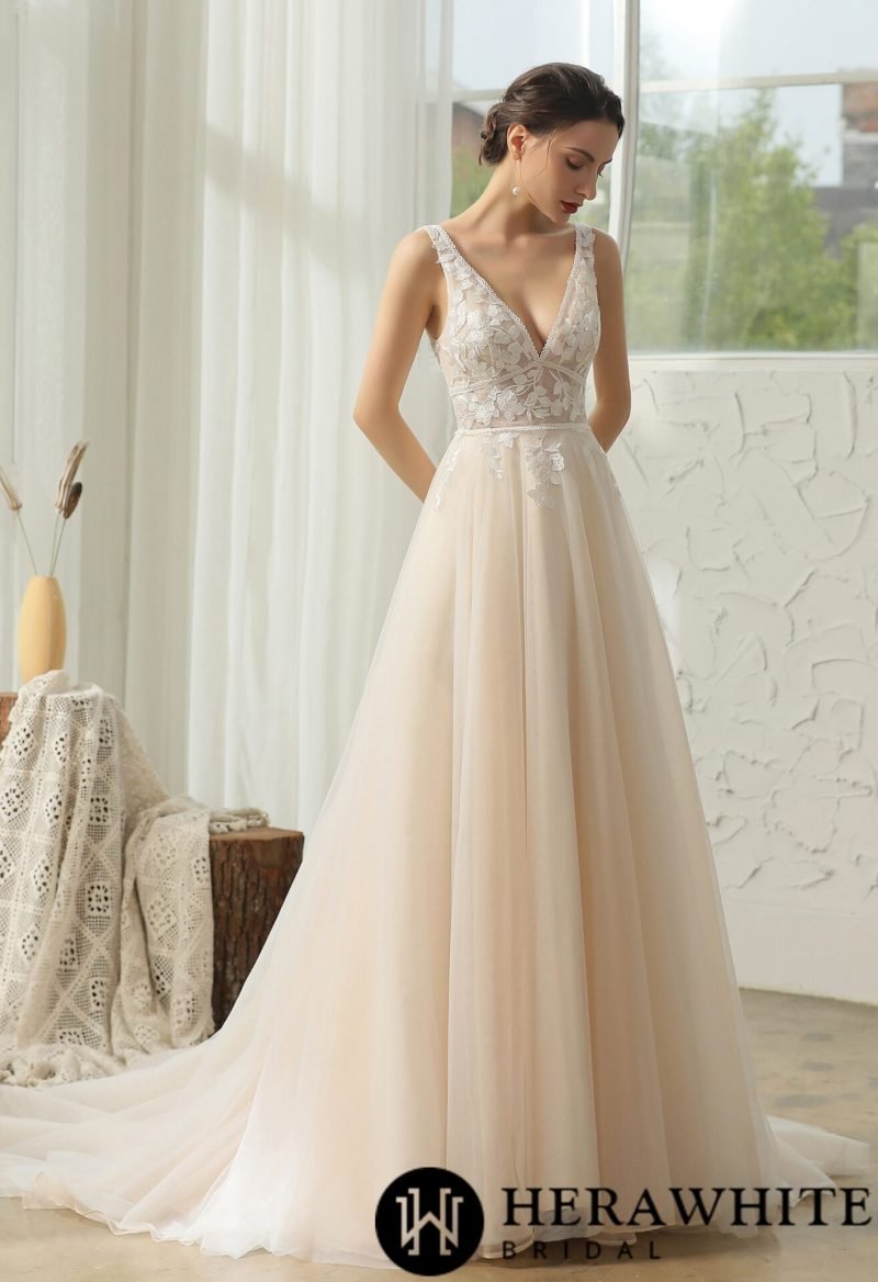 Robe De Mariée Dentelle Bohème – Image 2