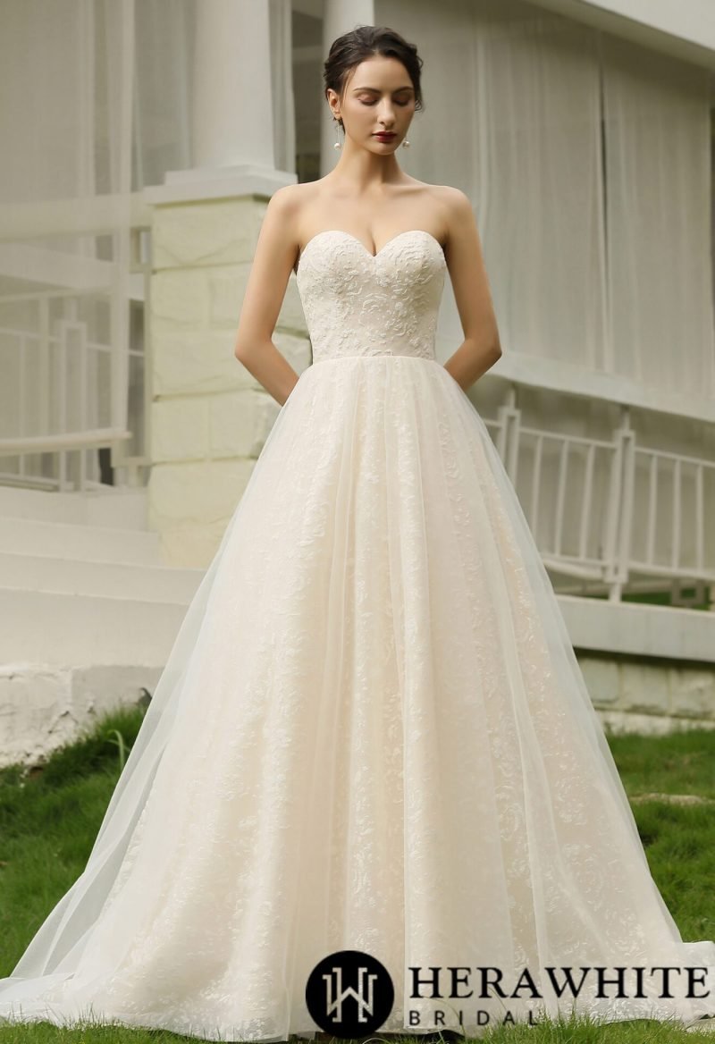 Robe De Mariée Princesse Bustier