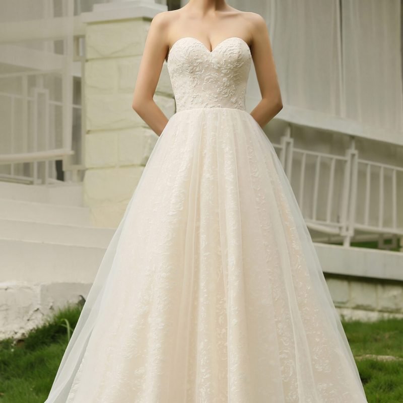 Robe De Mariée Princesse Bustier