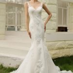 Robe de Mariée Sirène Dos Nu