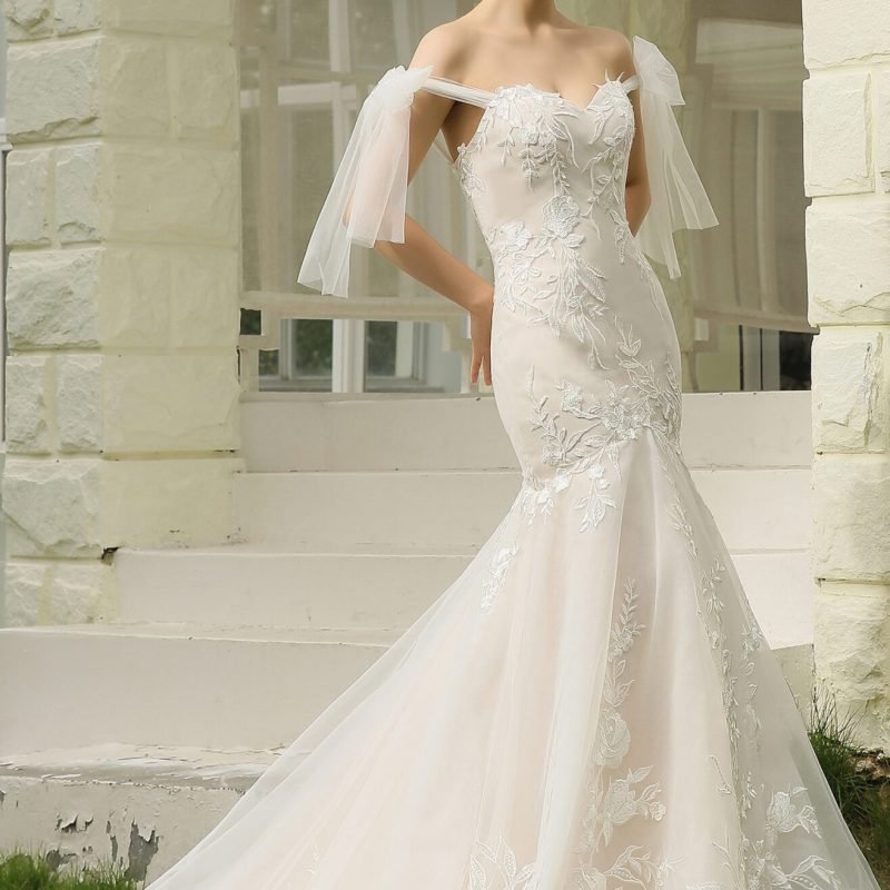 Robe de Mariée Sirène Dentelle