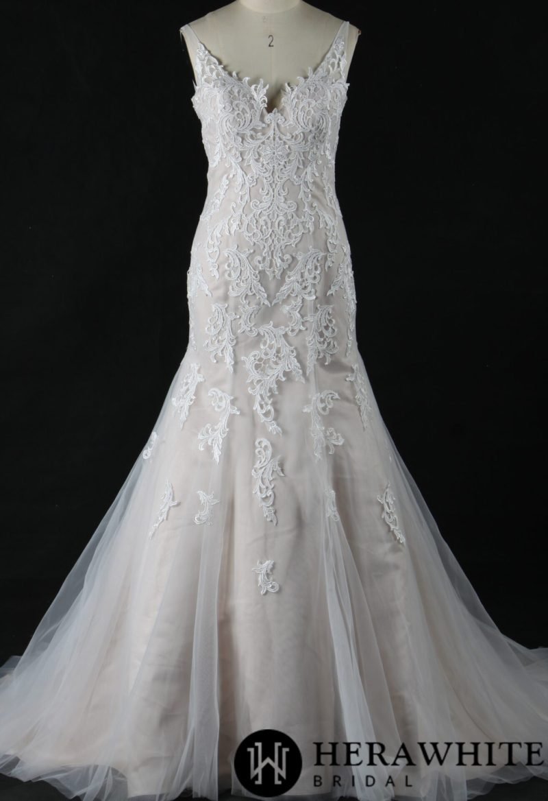 Robe de Mariée en Tulle Brodé – Image 5