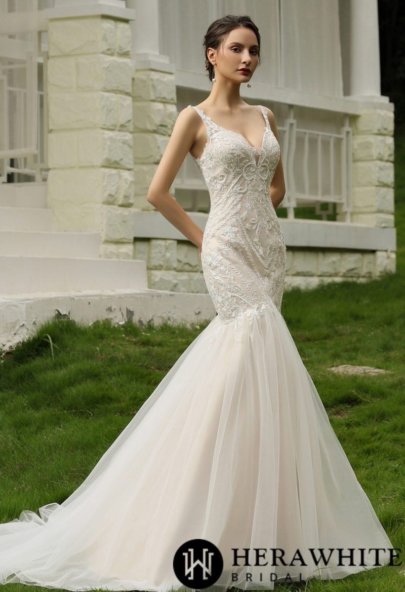 Robe de Mariée Trompette