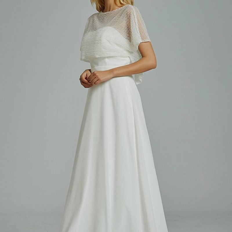 Robe De Mariée A Simple Avec Haut