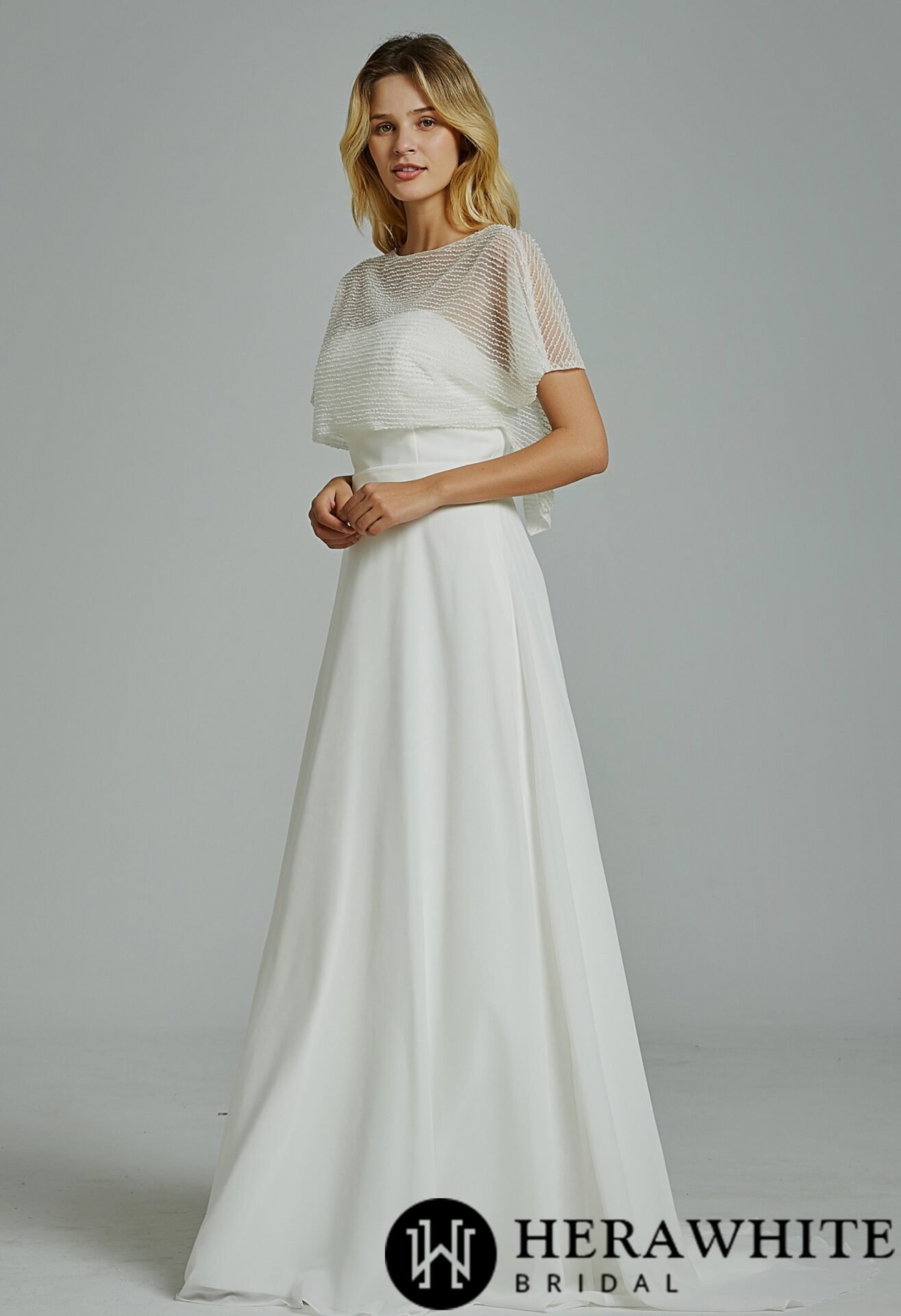 Robe De Mariée A Simple Avec Haut