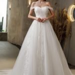 Robe De Mariée Princesse Manches Tombantes