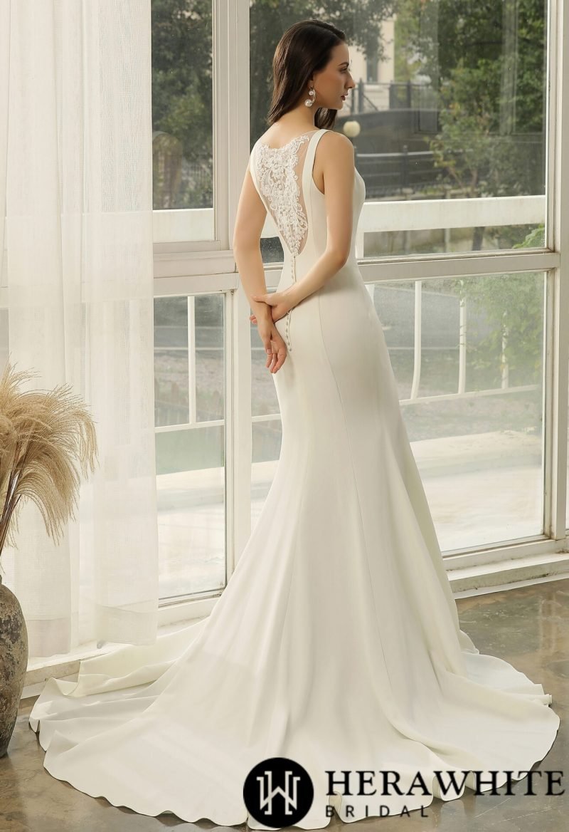 Robe de Mariée Sirène Simple – Image 5